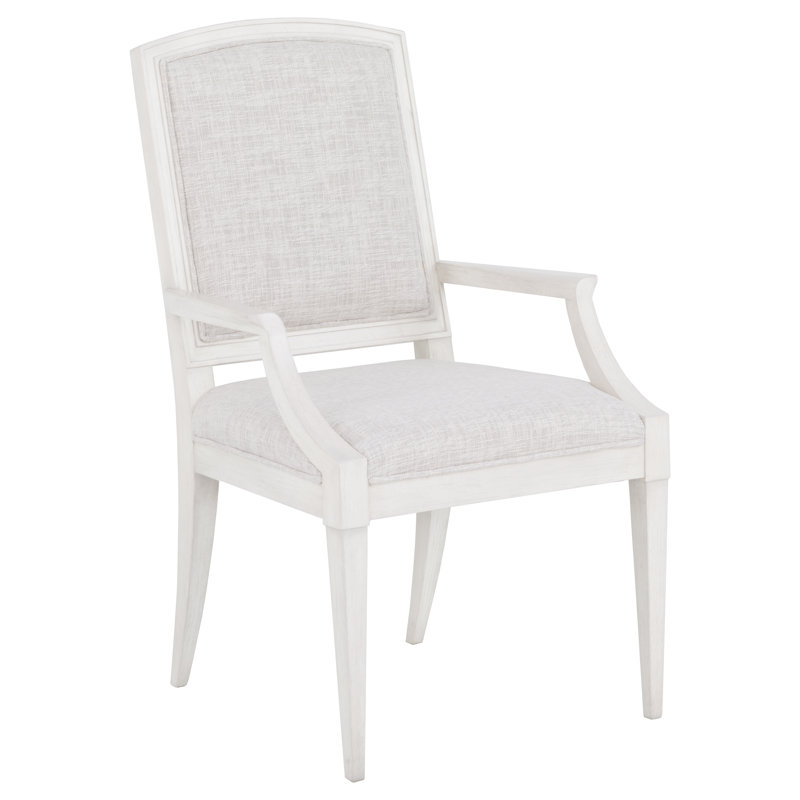 Camille Upholstered Arm Chair, Limestone