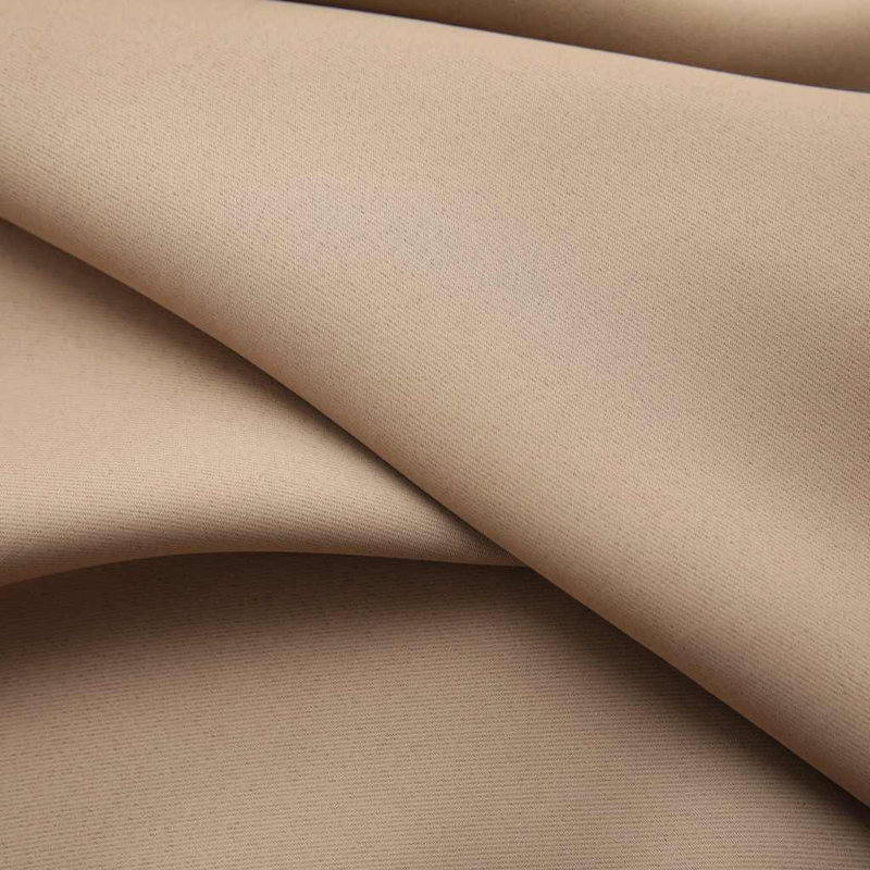 Azurae Blackout Curtain Single Panel, Taupe