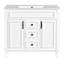 Meuble-lavabo 36 po avec lavabo supérieur et armoire à miroir