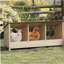 Chicken Coop with Waterproof Roof and 3 Nest Areas