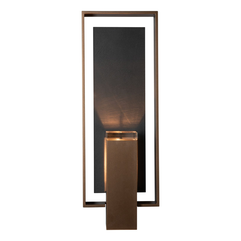Shadow Box Aluminum Wall Light, Coastal Bronze, 21.2" H x 7.5" W x 4" D