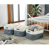 Foldable Fabric Storage Bin