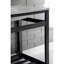 Lavabo de salle de bain console en céramique avec trop-plein-49619310-49610551
