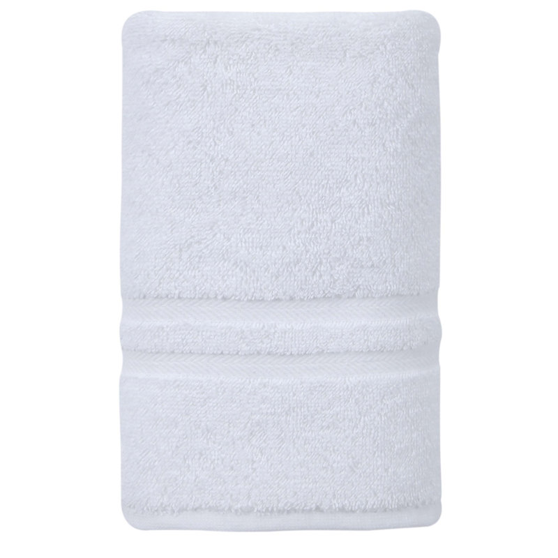 Ashcroft Midweight Hand Towel, White