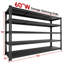 Étagère ajustable en métal robuste pour le garage, le garde-manger, le rangement, les boîtes à outils et les entrepôts-716550243