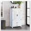 Armoire de rangement blanche 27 po