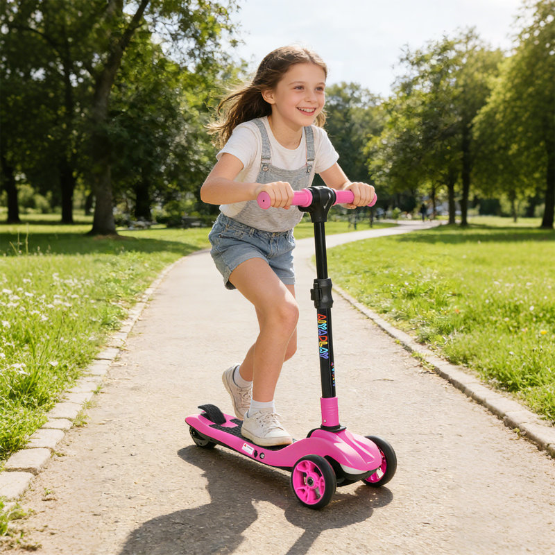 HOMCOM Electric Scooter, Pink