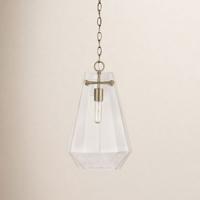 Single Light Glass Dimmable Pendant