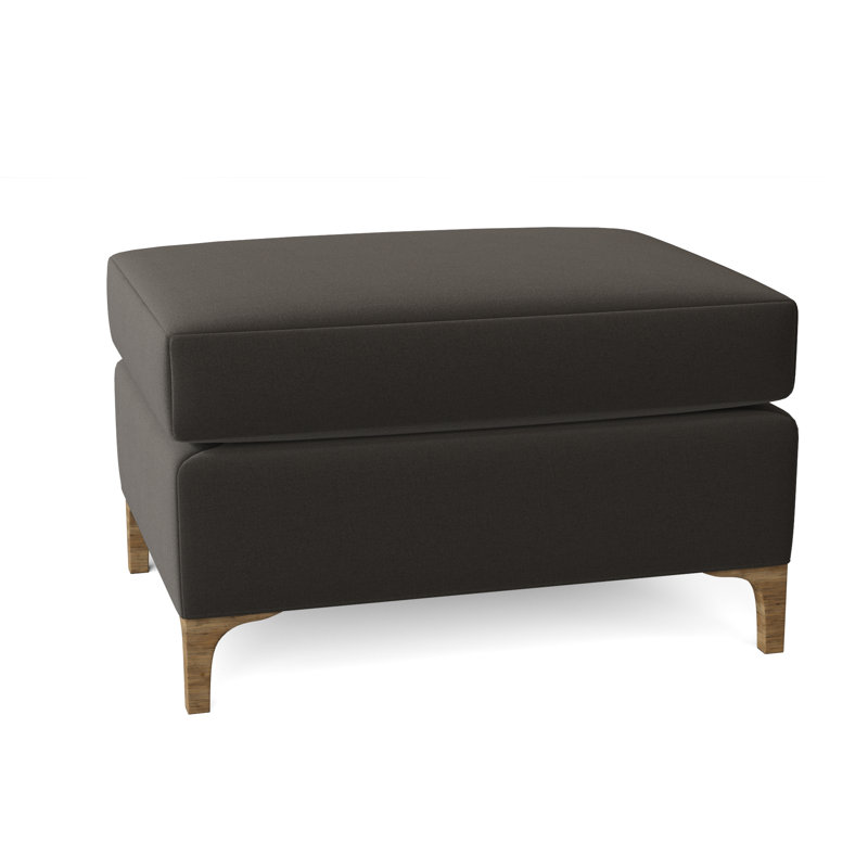 Repose-pieds Libby Langdon, Amande chamois, 3157 albâtre 100% polyester
