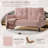 comfortable monochrome double sofa, suitable for living rooms and bedrooms-1449351047