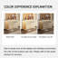 Buffet de luxe de style crème, plateau en verre trempé, armoire de vestibule à lumière DEL, armoire de rangement en bois massif multicouche-152138431