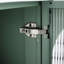 Meuble-lavabo de salle de bain moderne 30 po - Armoire autoportante en acier et céramique menthe-131095484