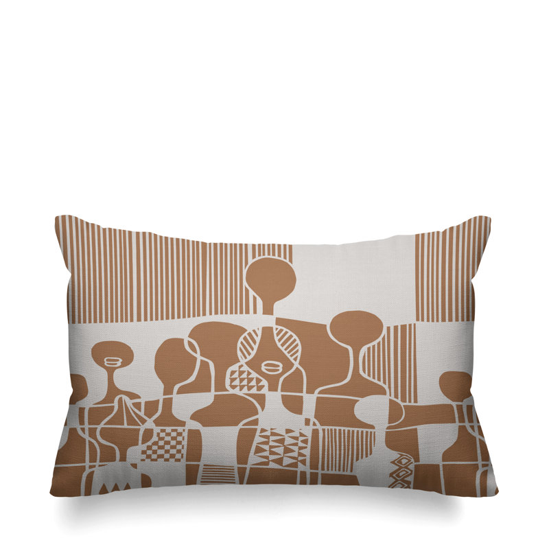 Housse et insert de coussin extérieur Ori, Chair