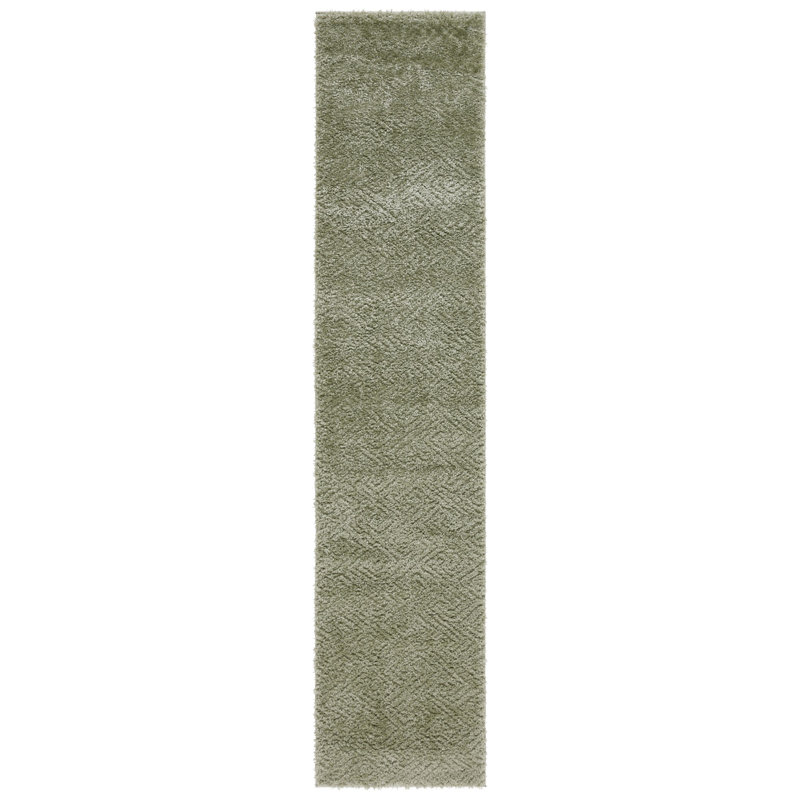 Ninette Shag Performance Geometric Rug, Runner 2' x 11'