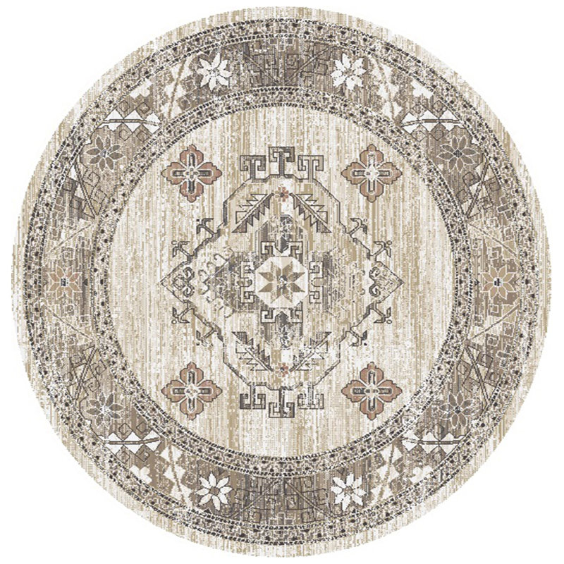 Roshawn Oriental Indoor Rug, Round 7'10"