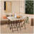 TV Trays for Eating Set of 4 with Stand,Folding TV/Snack Tray Table Set,Folding TV Dinner Tables for Small Space