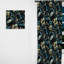 Or et bleu Luxury Damask Serenade III - Rideau damas - Rideau obscurcissant - 1 panneaux-107611033