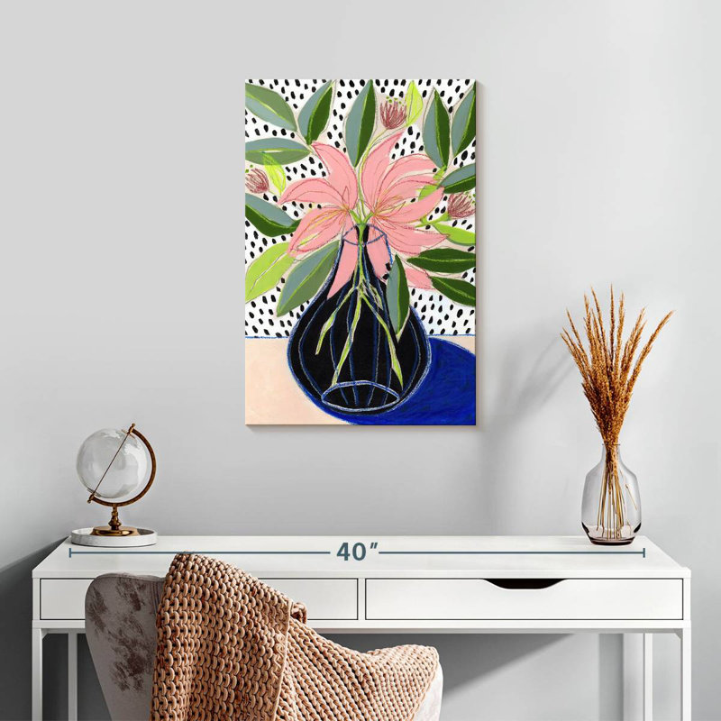 Harnek Lavish Spring Florals IV, H 24 po x l 16 po