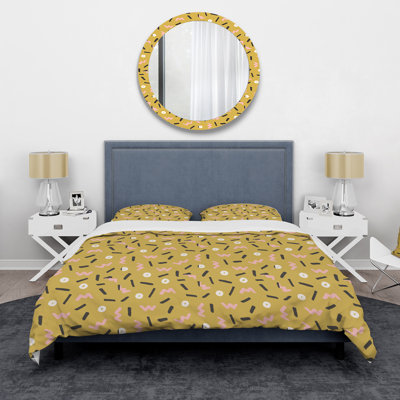 Polyester No Striped Duvet Cover