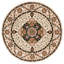 Tapis beige crocheté à la main Bryonhall-19818245