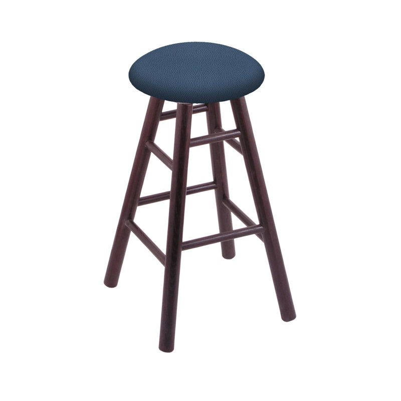 Swivel 30" Bar Stool, Rein Bay, Dark Cherry Oak