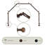 Ensemble de quincaillerie à rideaux simple à 5 côtés pour fenêtre à baies de décoration Torrence-966448979-1018480003