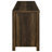 Engineered Wood 2-Door Tv Stand In Dark Pine, With Space - Saving Sliding Doors And Two Drawers For Arrangement Pine Of Wood, Featuring-1553616221
