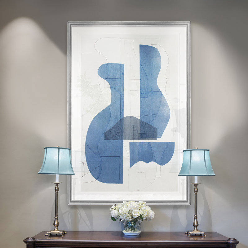 «Pottery Forms I», reproduction sur toile, H 22,5 po x l 30,5 po x P 1,5 po, Cadre doré