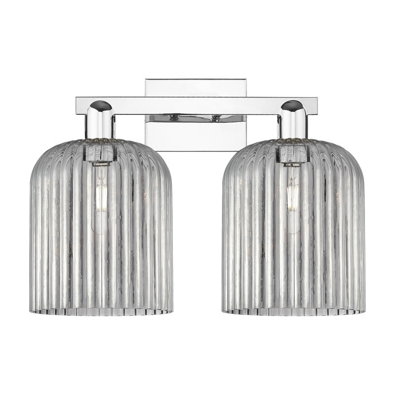 Bridal Veil 2 - Light Vanity Light, Bleu / noir mat