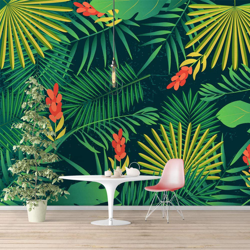Peel & Stick Floral Border, 100" L x 144" W
