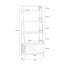 Jedidiah 160cm H Ladder Bookcase-42017702
