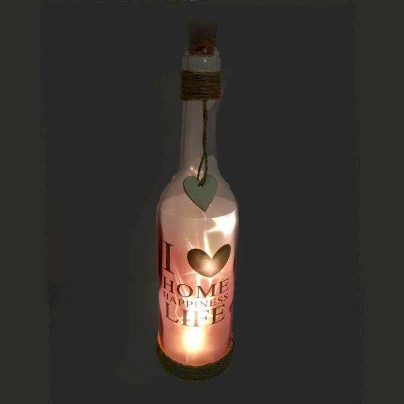 Scribner Glass Decorative Bottle