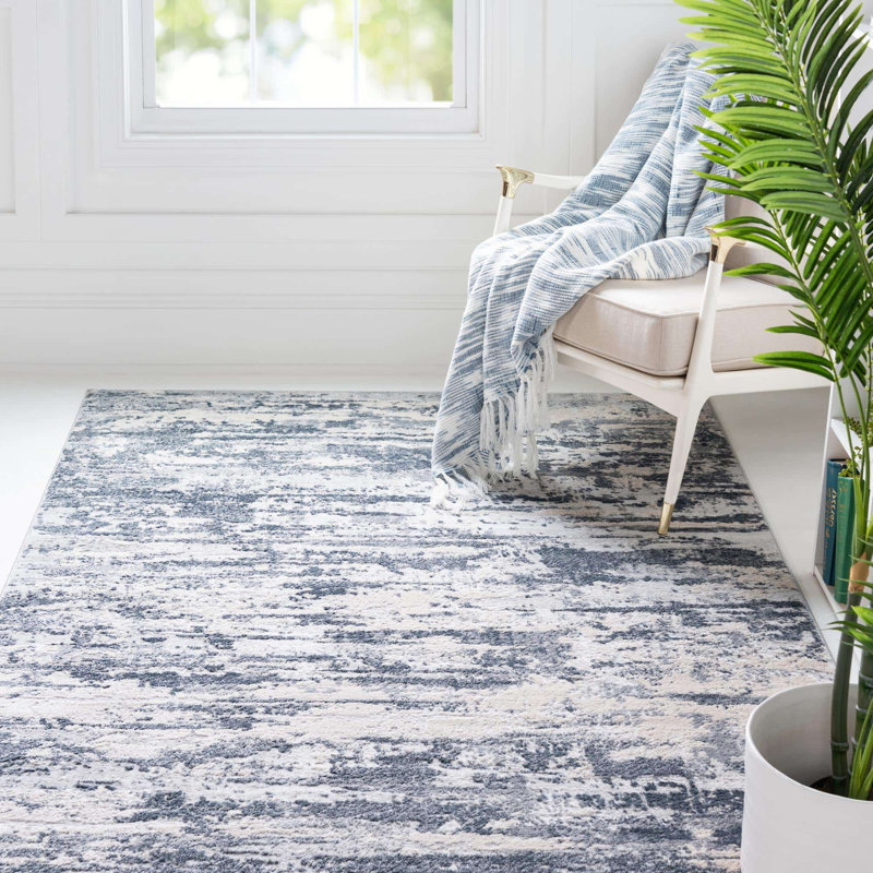 Tapis gris, Rectangle 9 pi x 12 pi 2 po