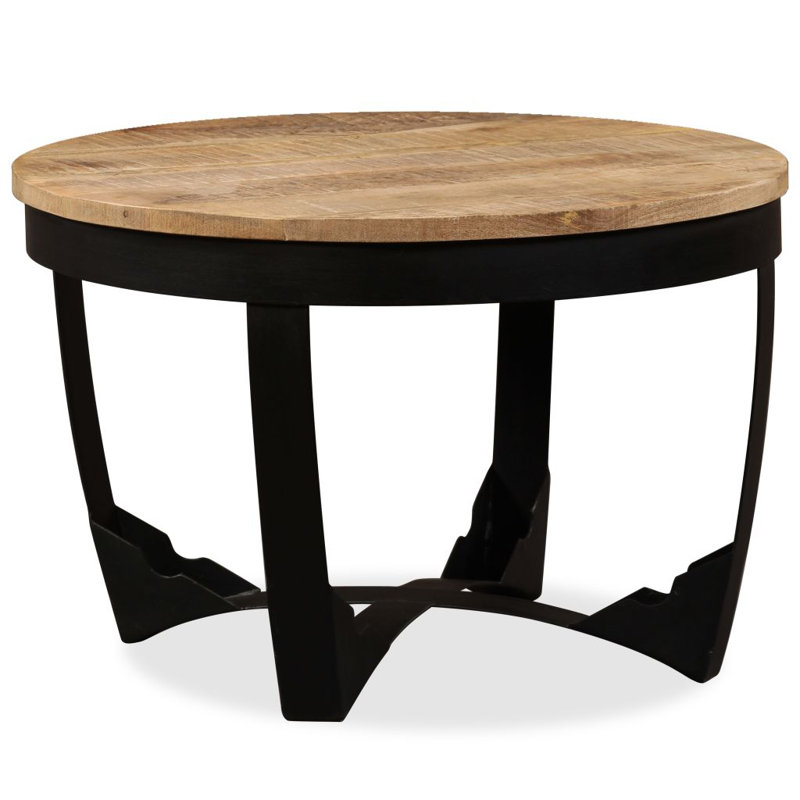 Pontmain Cross Legs Coffee Table, Brown