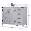 Ensemble de meuble-lavabo simple 42 po Slayton-2025224045