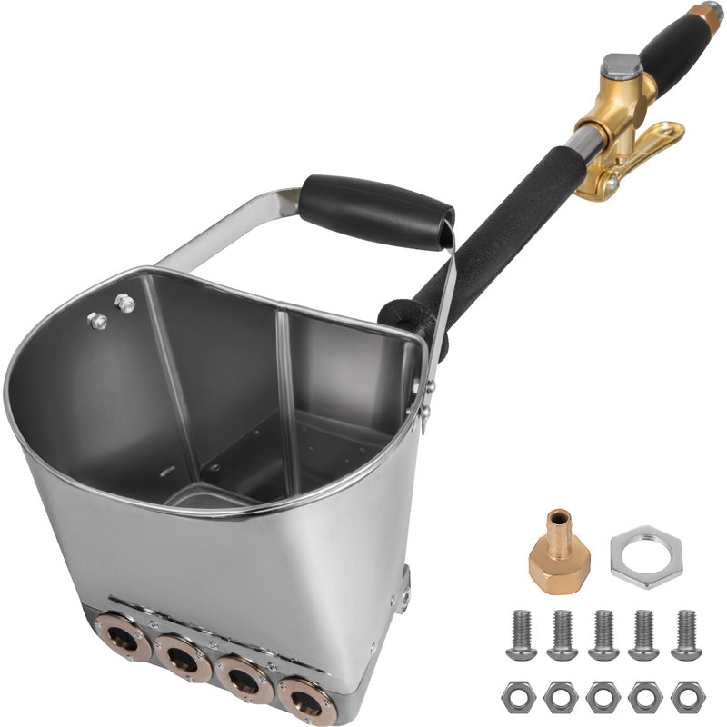 4 jets, 3hp, pulvérisateur de stuc, enduit, enduit, mortier, ciment