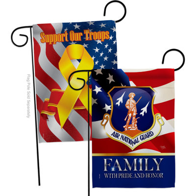 Decorative House Decoration Yard Banner 2-Sided Polyester/Polyester Blend 19 x 13 in. Garden Flag