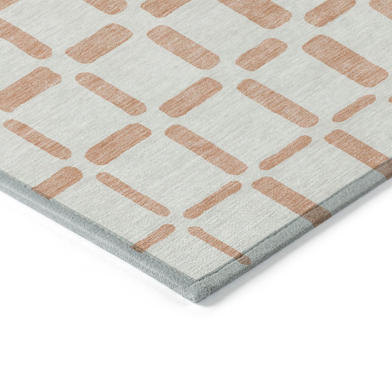 Chasadee Geometric Indoor Rug, Rectangle 9' x 12'