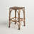 Bohemian Rattan Bar Stool - Handwoven Comfort and Sustainable Style-1857719781