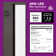Inlight  Swivel LED Under Cabinet Lights, Selectable 2700K/4000K/5000K，6 Sizes Available