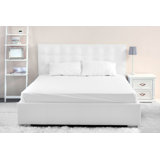 Goodrum Hypoallergenic and Waterproof Fitted Mattress Protector, 100% Cotton