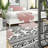 Floral Tufted Chenille Bedding Sets, Full/queen, Pink, Versatile Home Decor