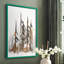 Rustic Evergreen I, reproduction encadrée - bois massif-2068173590-2068173676