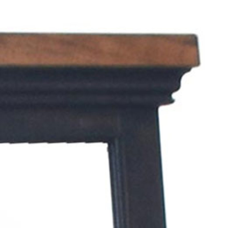 Elgin Flat Wall Mirror, Brown