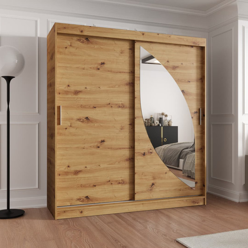 Binnings Manufactured Wood Wardrobe, Oak