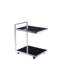 Metal Bar Cart with Wheels