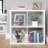 mDesign Household Plastic Storage Organizer Bin with Open Front-1503692341-1503692340