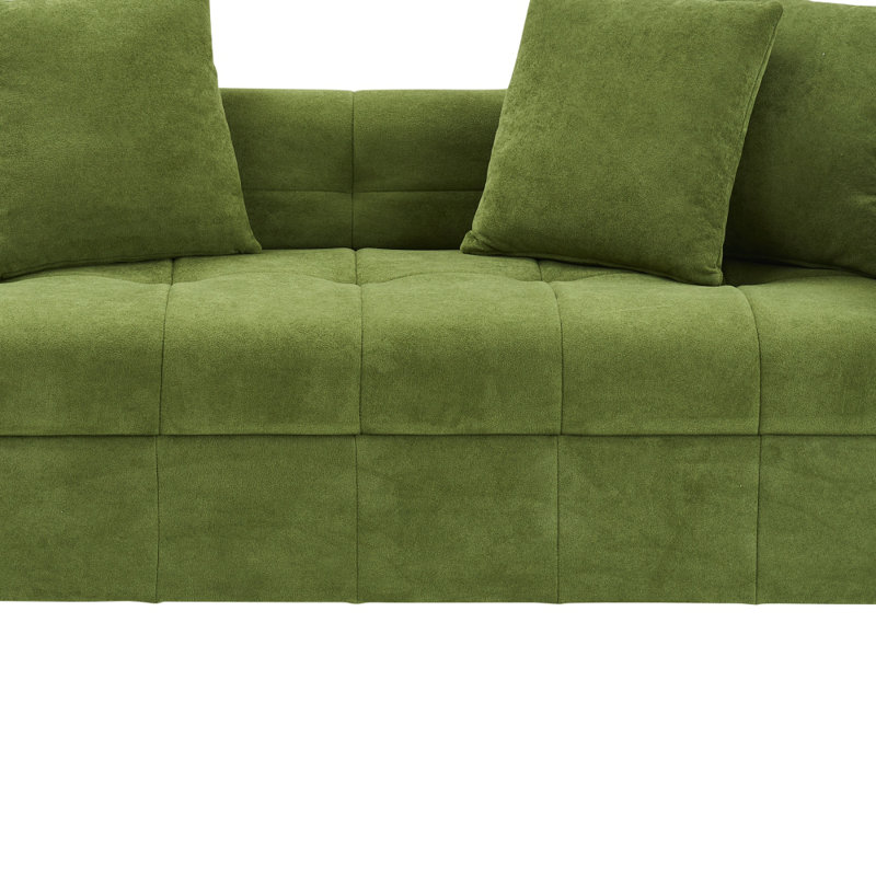 Sleeper Sofa Convertible Sofa Bed Sofa Arm Sofa Bed Couch Sleep Sofa Comfy Sofa Modern Sofa, Green