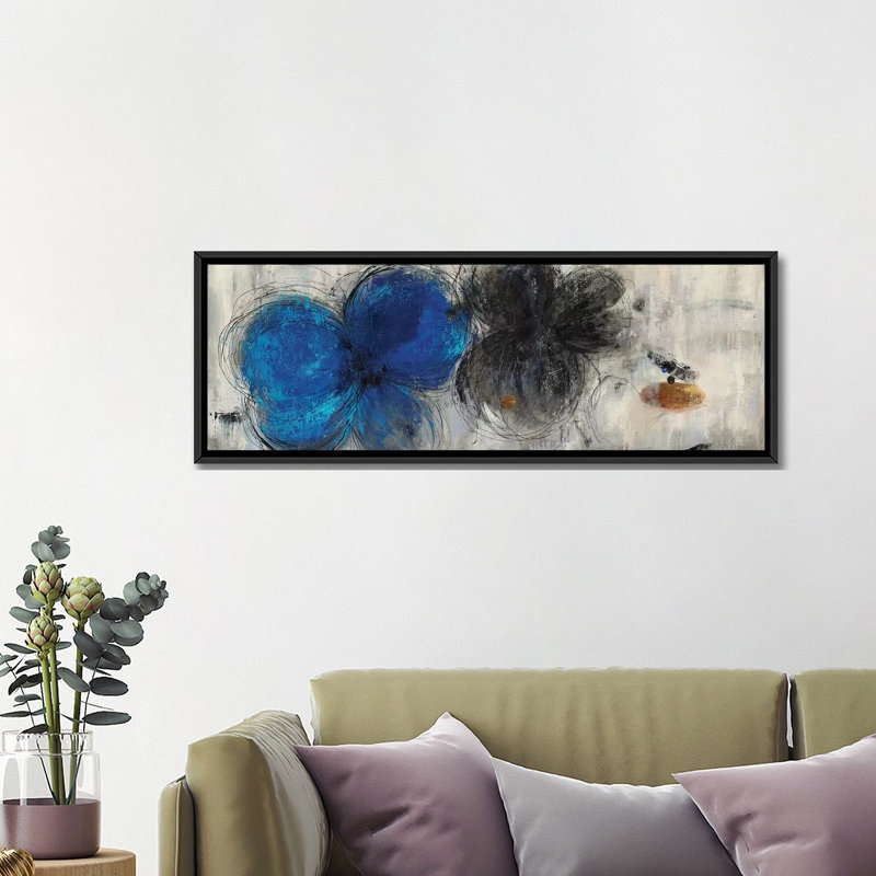 « désert memory » par pi galerie,, reproduction d’impression sur toile tendue, H 16 po x l 48 po x P 1,5 po, Cadre noir