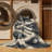 Machine Washable Transportation Beige Area Rug-1197163064